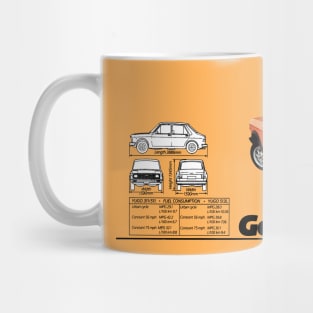 ZASTAVA YUGO - advert Mug